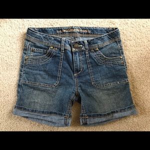 ARIZONA JEANS CO. Girl’s DENIM SHORTS Size 10 1/2 Vintage Y2K